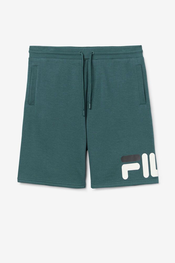 Fila Zeshawn Shorts Green - Mens - 59721DVWH